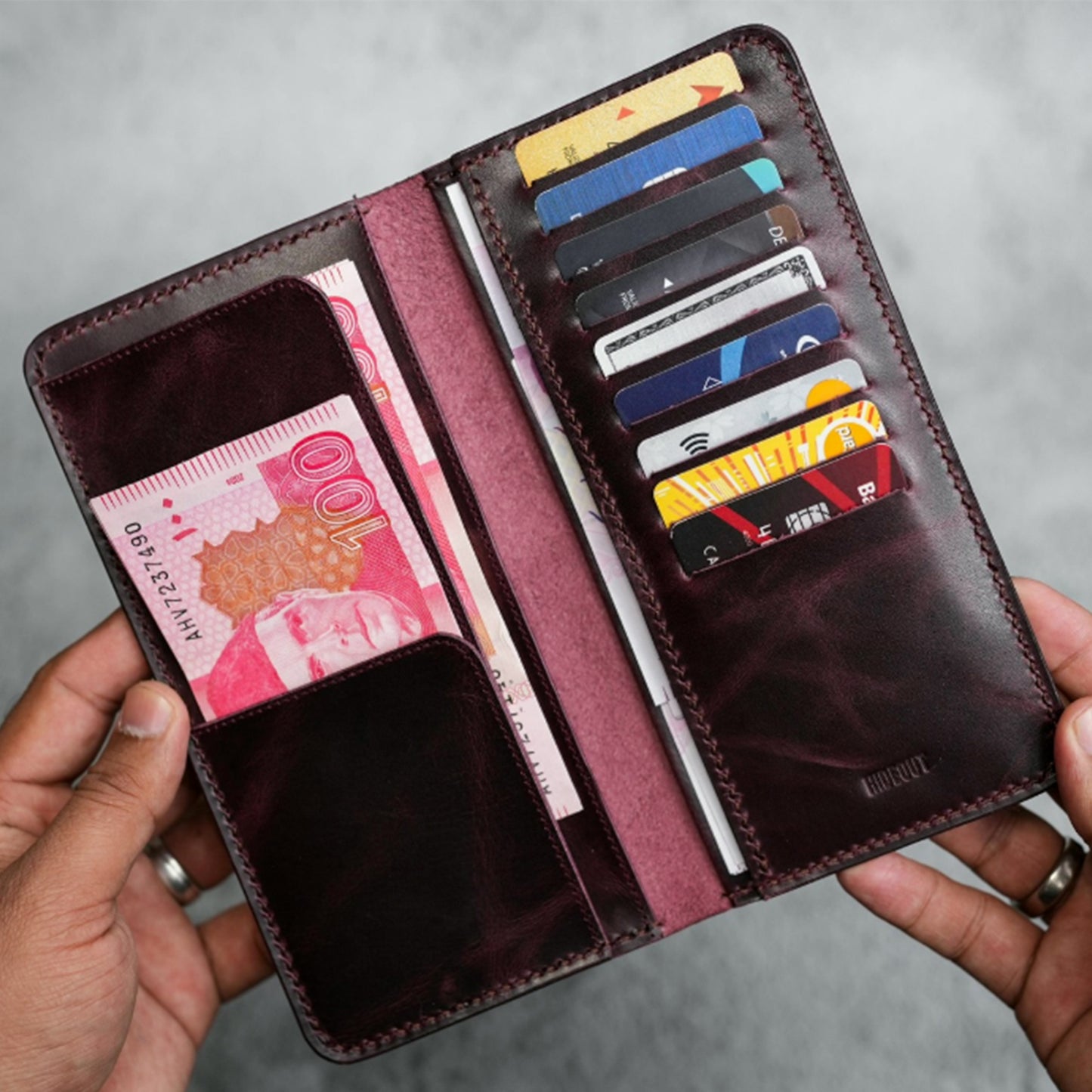 Octopus Leather Wallet
