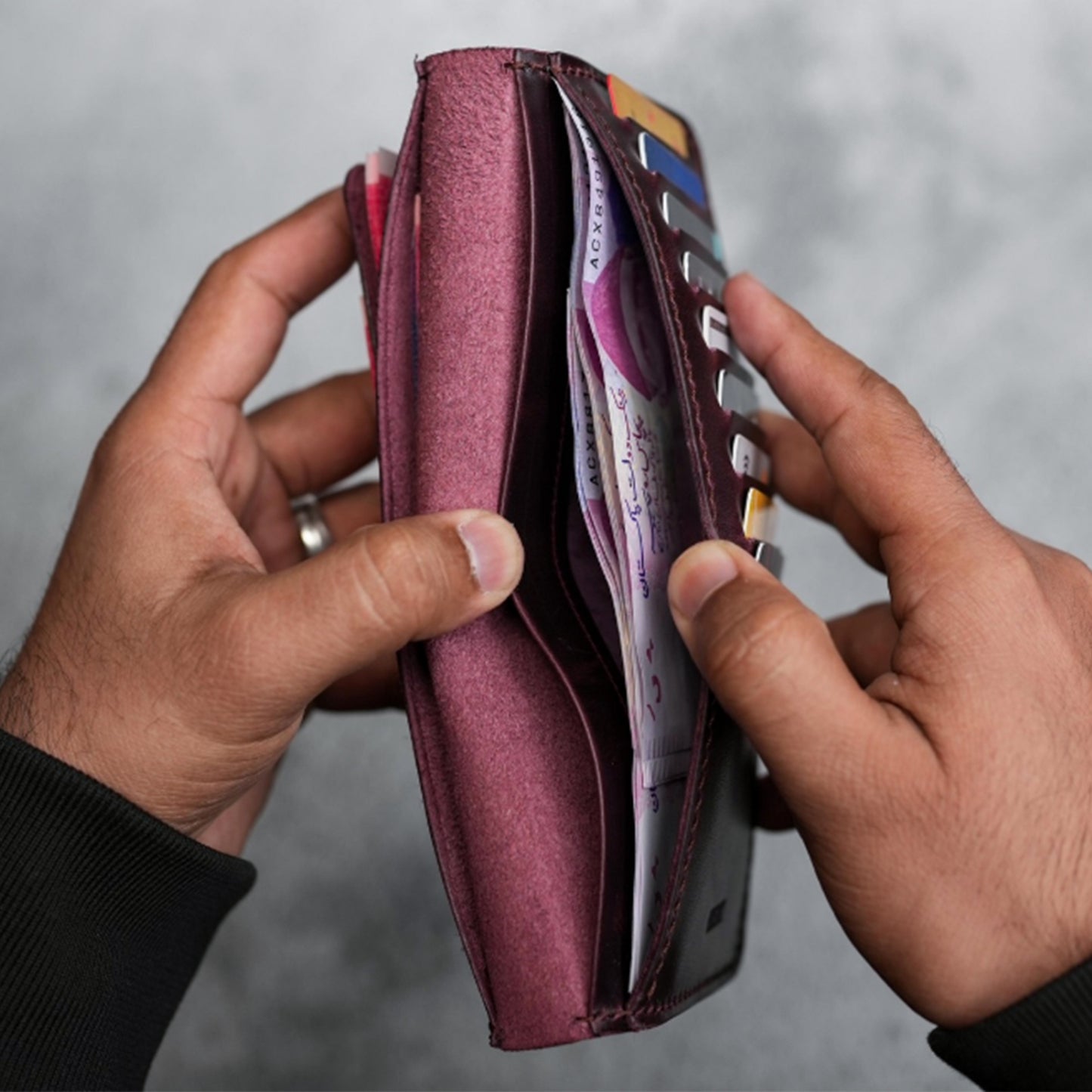 Octopus Leather Wallet