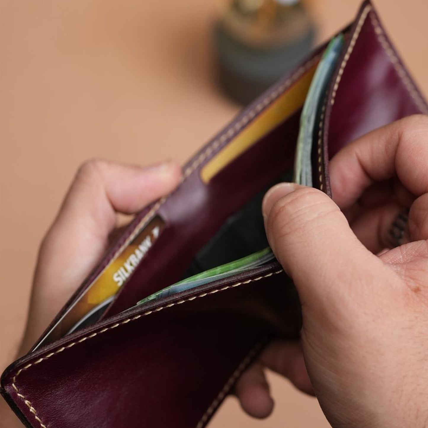 Hamster Leather Wallet