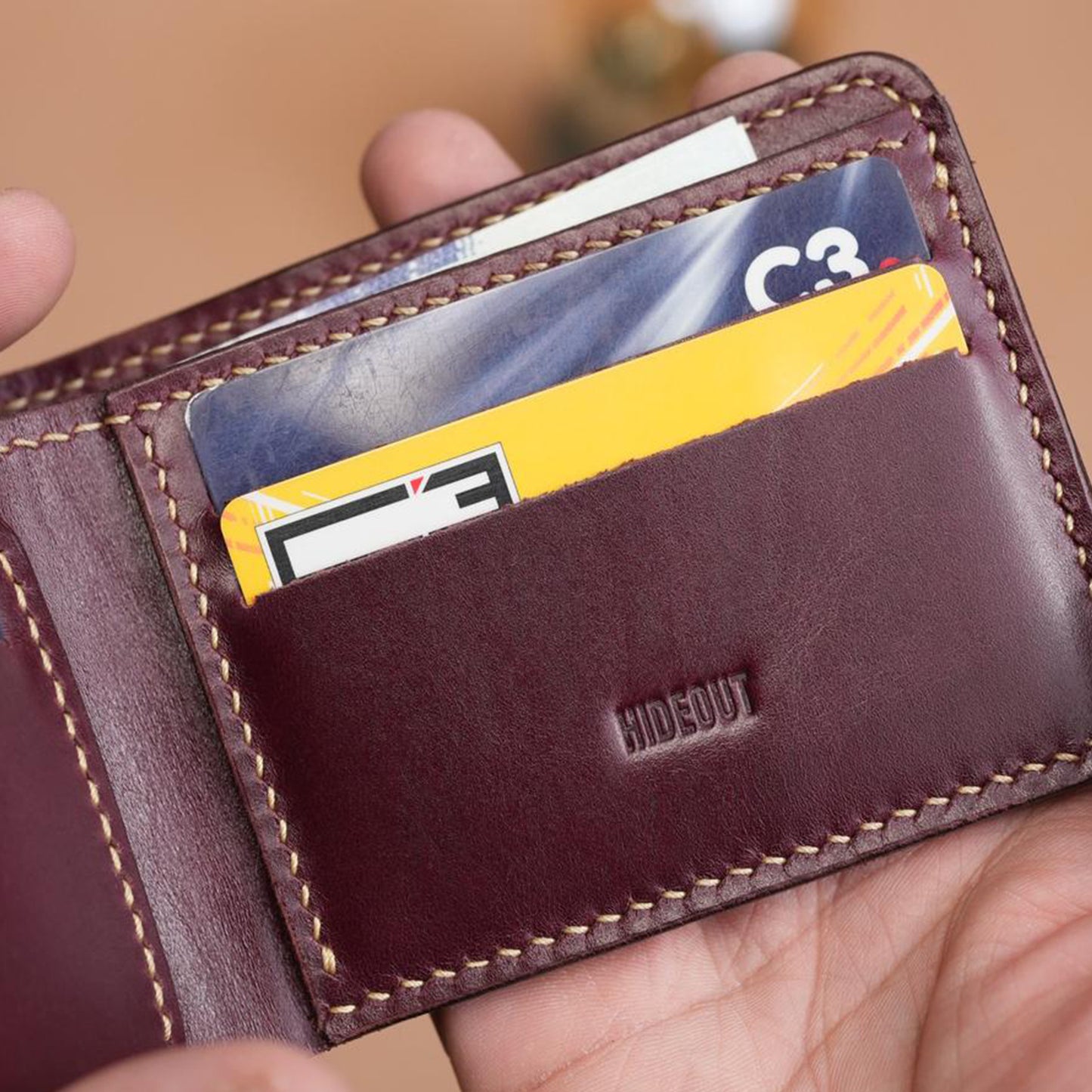 Hamster Leather Wallet
