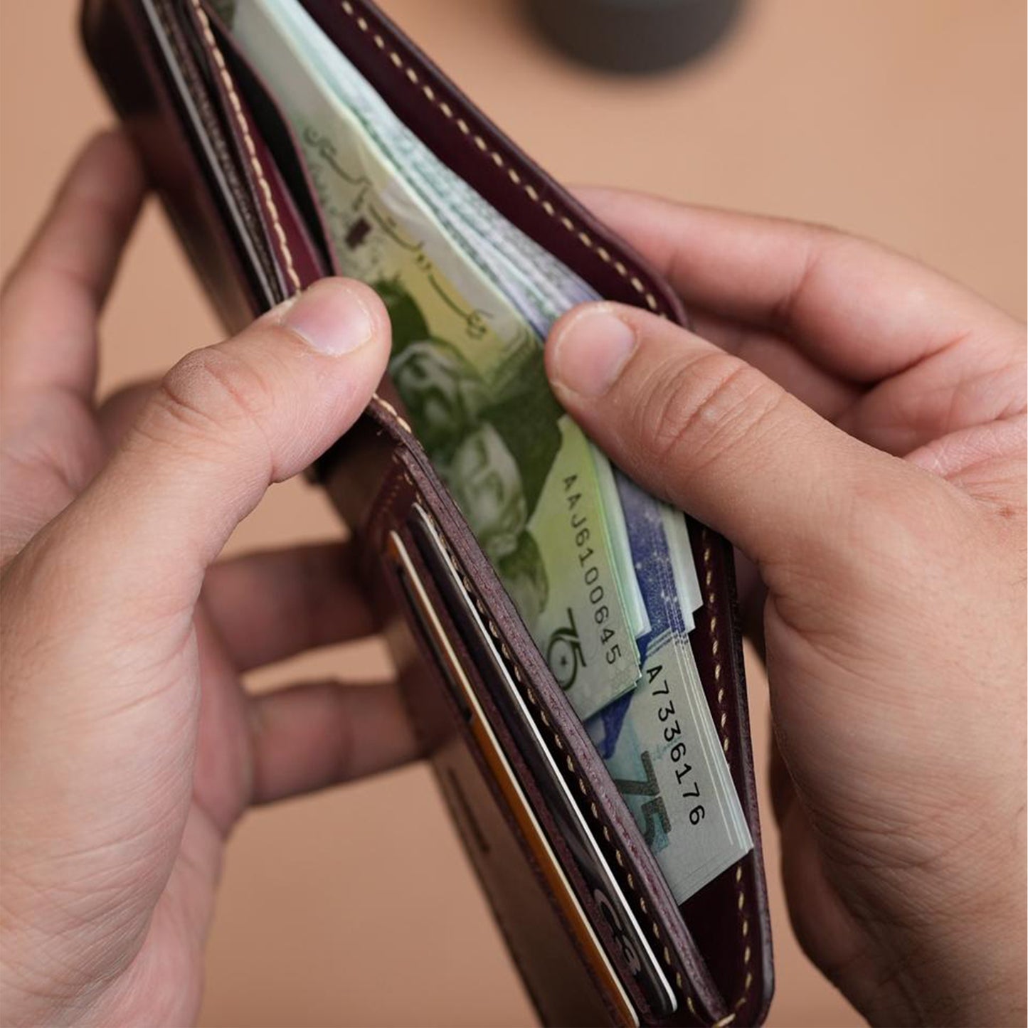 Hamster Leather Wallet