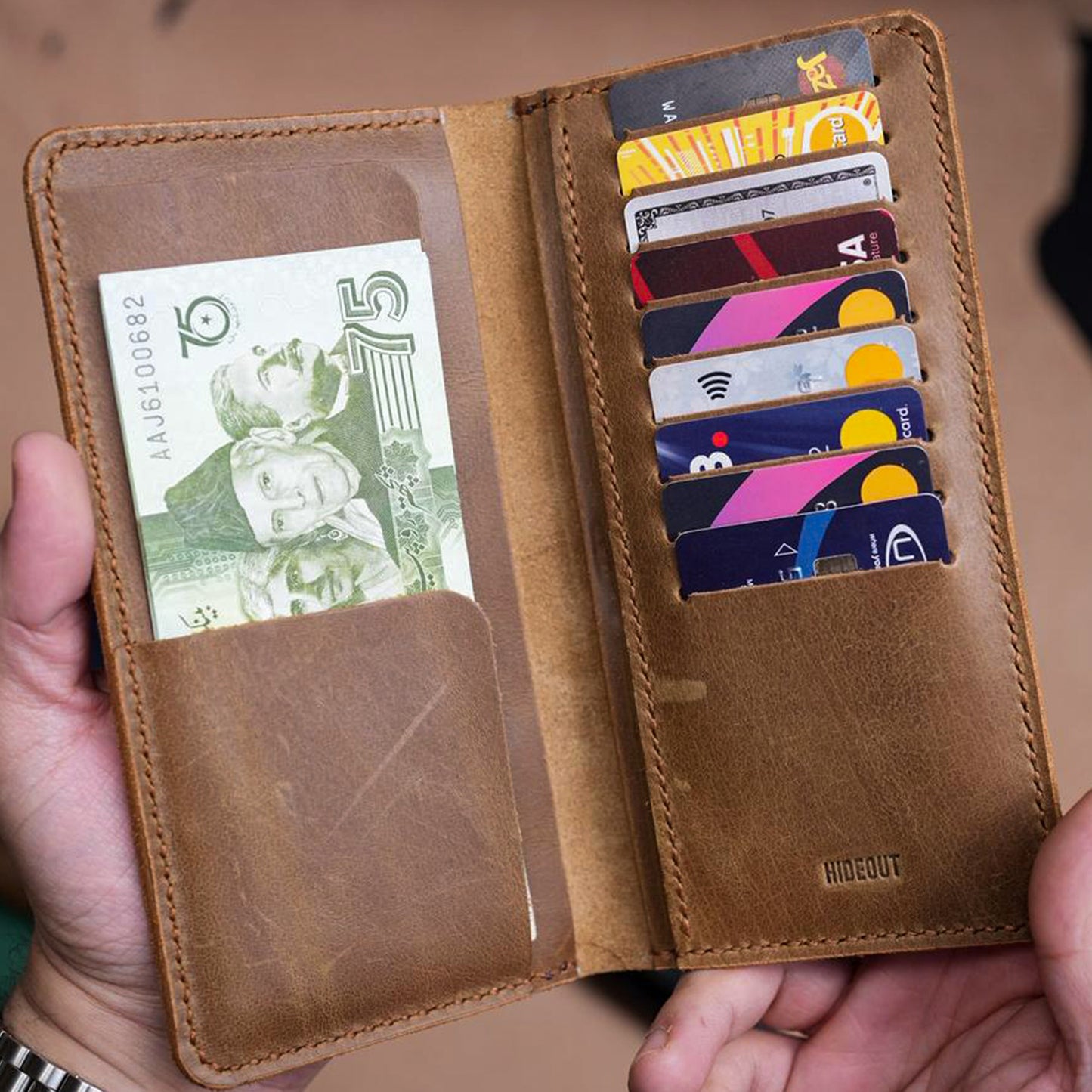Octopus Leather Wallet